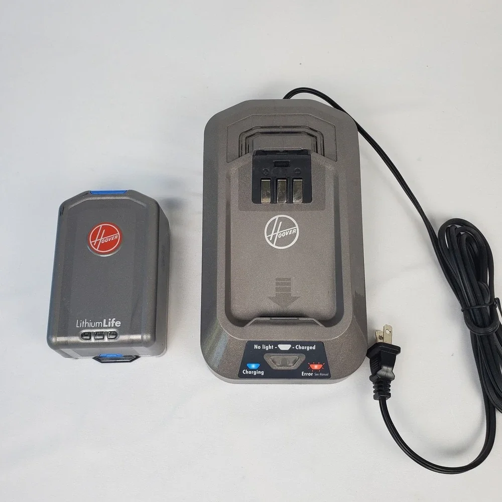 Hoover Lithium Life 20V Battery and Charger BH03100 BH03120 Rechargeable WORKING